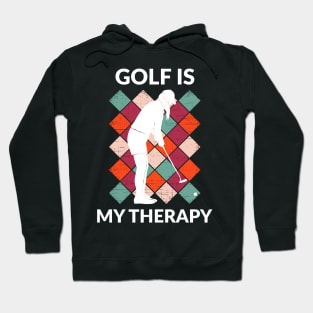 Golf Is My Therapy Hoodie